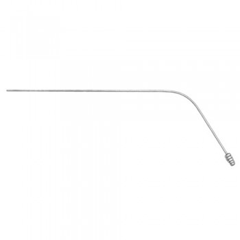 Yasargil Suction Tube With Luer Hub Stainless Steel, Working Length - Diameter 150 mm - 2.5 mm Ø 